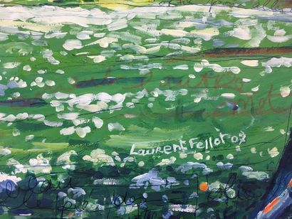 null Laurent FELLOT
Arbre et paysage sur carton
Signé
44 x 65 cm
