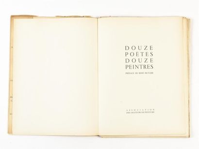 null Collectif : DOUZE POETES DOUZE PEINTRES. Préface de René Huyghe.
Association...