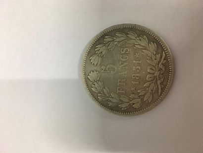 null Pièce de 5 francs argent 1831 K 