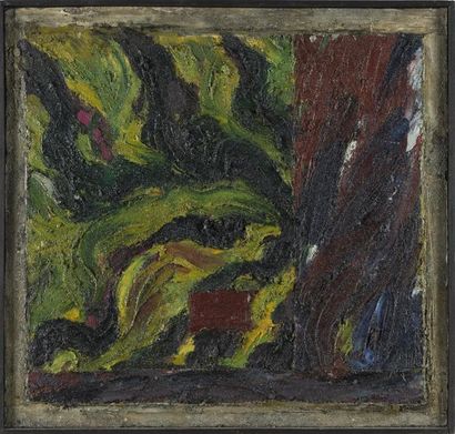 null Rutjer RUHLE (1939)
Composition abstraite
Huile sur toile marouflé sur panneau
daté...