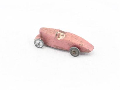 null Citroën voiture en pâte à sel rose 
L : 10 cm
