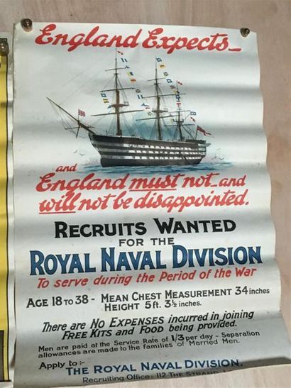 null Invest inthe war loan. Back them up
Royal Navy division. England expects