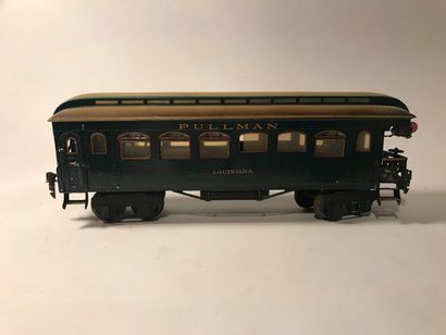 null MÄRKLIN. Rare wagon « Pullman Louisiana ».

Échelle 1. Fabrication années 30...