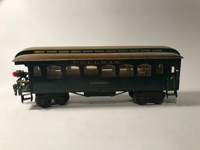null MÄRKLIN. Rare wagon « Pullman Louisiana ».

Échelle 1. Fabrication années 30...