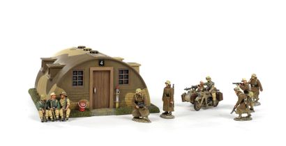 null KING & COUNTRY - World War II - Germany - Afrika Korps - D-Day, Motorcycle-sidecar.

+...