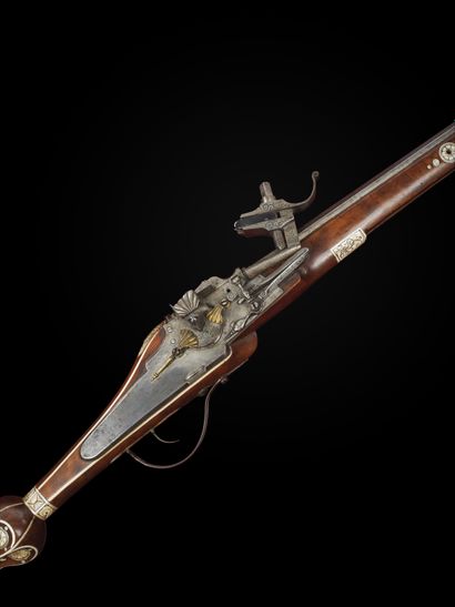 null Rare et beau pistolet du type Garde du corps de Christian II de Saxe. Vers 1600....