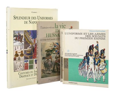 null 4 volumes. Uniforms 1st Empire (L. and F. Funcken). Splendor of the uniforms...