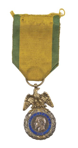 null Second Empire. Military medal second type. T.B.E. With good ribbon.