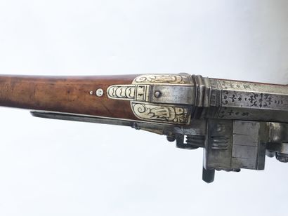 null Rare et beau pistolet du type Garde du corps de Christian II de Saxe. Vers 1600....