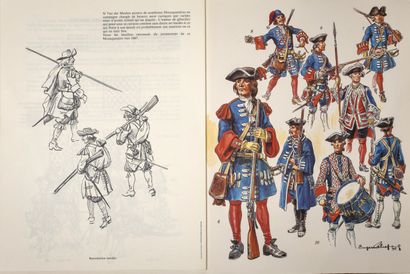 Lelièpvre (E.). The uniforms of the French...