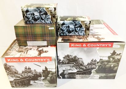 null KING & COUNTRY - World War II - Great Britain - D. Day 44' - Field Artillery.

Truck...