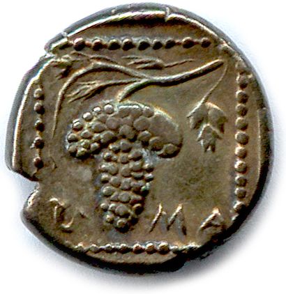 null THRACE - MARONEA 400-385

Protome of horse. A- on either side. R/. Bunch of...