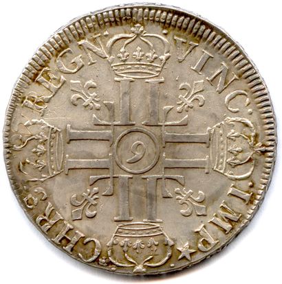 null LOUIS XIV 1643-1715

Shield with 8 L (1st type) 1691 9 = Rennes.

(27,43 g)...