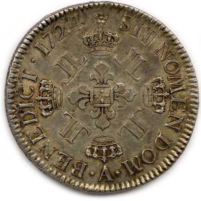 null LOUIS XV 1715-1774

Shield with 8 L 1724 A = Paris. 

(23,64 g) Gad 320

Su...