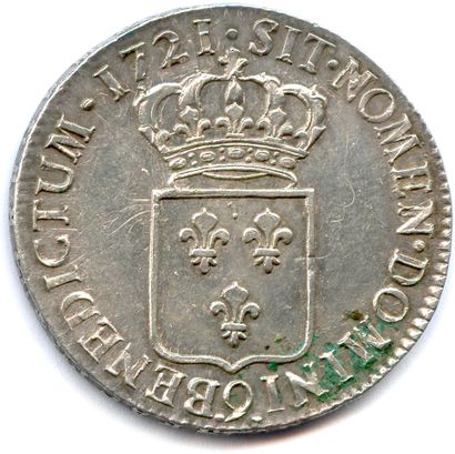 null LOUIS XV 1715-1774

Shield of France 1721 9 = Rennes. 

(24,53 g) Gad 319

Reformation....