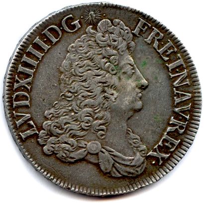 null LOUIS XIV 1643-1715

Shield with a large wig, also known as the white shield...