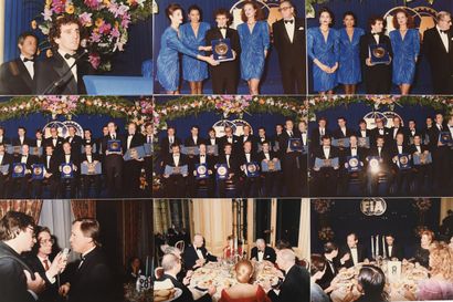 null Set of 2 albums of the F.I.A. Awards Gala 1988 and 1989. We find there Ayrton...