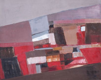 null Michel FAURE (1928-2009).

Composition, 1968.

Huile sur toile. Signée et datée...