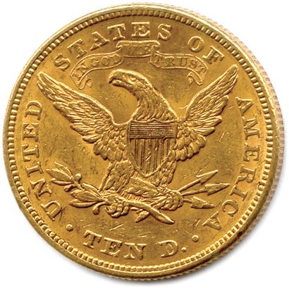 null ÉTATS-UNIS D'AMÉRIQUE 

10 Dollars or Liberté 1874 Philadelphie. (16,68 g) 

Très...