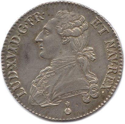 LOUIS XVI 1774-1793 
Son buste en habit d'apparat....