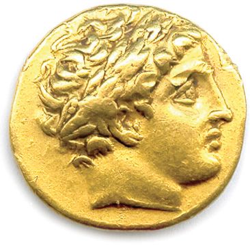 null KINGDOM OF MACEDONIA - PHILIPPO II 359-336

Laureate head of Apollo. R/. ΦΙΛΙΠΠOY....