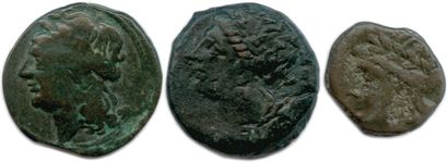 null MASSALIA 215-140-49

Même type.

♦ Brenot cf 179 ; BN 1476

Trois monnaies au...