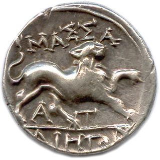 null MASSALIA 220-49

♦ Brenot 72ff.

Silver drachma. MAΣΣA/ΛΙΗΤΩΝ. 

A-T between...