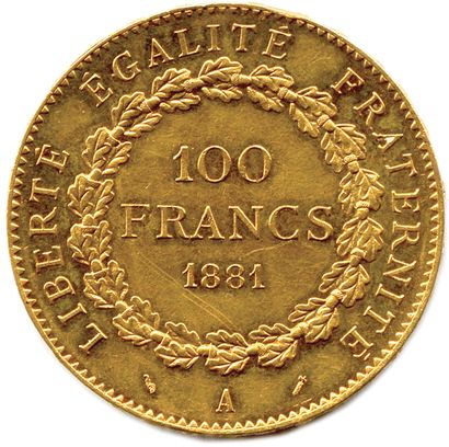 null IIIe RÉPUBLIQUE 4 septembre 1870 - 16 juin 1940

100 Francs or (Génie Dupré...