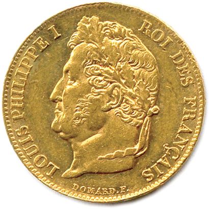 LOUIS-PHILIPPE Ier 1830-1848 
20 Francs or...