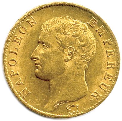 NAPOLÉON Ier 1804-1814 
40 Francs or (tête...