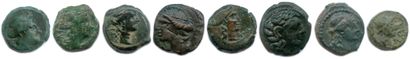 null MASSALIA 

Huit petits bronzes de Massalia : sept bronzes au taureau et un bronze...