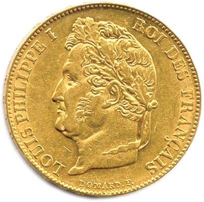 LOUIS-PHILIPPE Ier 1830-1848 
20 Francs or...