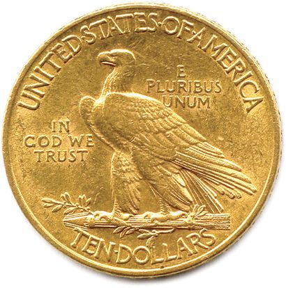 null ÉTATS-UNIS D'AMÉRIQUE 

10 Dollars or Tête d'Indien 1911 Philadelphie. (16,69...
