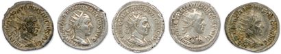 null TRAJAN DICE Caius Messius Quintus Traianus Decius July 249 - June 251

Five...