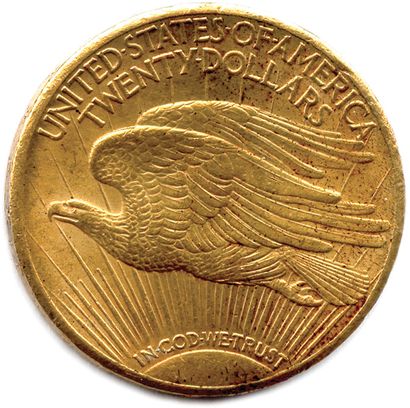 null ÉTATS-UNIS D'AMÉRIQUE 

20 Dollars or Statue 1928 Philadelphie. (33,38 g) 

Très...