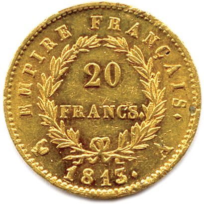 null NAPOLÉON Ier 1804-1814

20 Francs or (tête laurée Droz) EMPIRE 

1813 Paris....