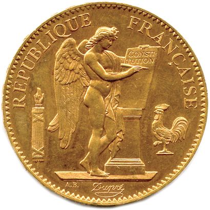 IIIe RÉPUBLIQUE 1870-1940 
100 Francs or...
