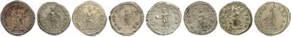 null CARACALLA Licius Septimius Bassianus 211-217

Eight silver denarii: ♦ Cohen...