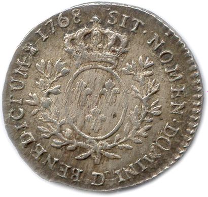 null LOUIS XV 1715-1774

Sa tête ceinte d'un bandeau. Milan prenant son essor, marque...
