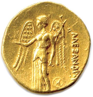 null KINGDOM OF MACEDONIA 

ALEXANDER III THE GREAT 336-323

Head of Athena wearing...
