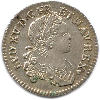 null LOUIS XV 1715-1774

Bust of the king laurelled and cuirassed. Heart, mark of...