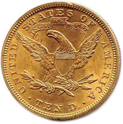 null ÉTATS-UNIS D'AMÉRIQUE 

10 Dollars or Liberté 1907 Philadelphie. (16,69 g) 

Petit...