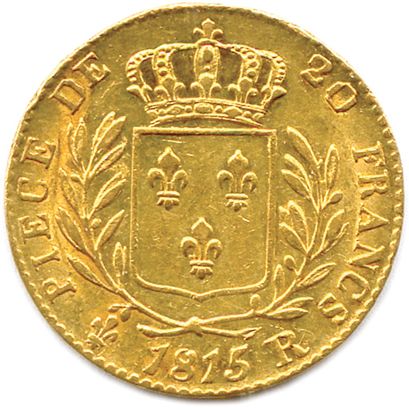 null LOUIS XVIII en exil mars - juin 1815

20 Francs or (buste habillé Thomas Wyon...