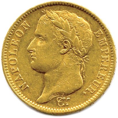 NAPOLÉON Ier 1804-1814 
40 Francs or (tête...