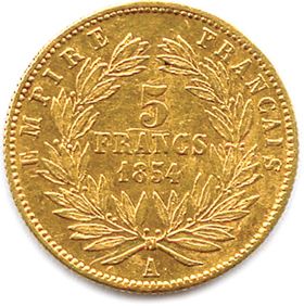 null NAPOLÉON III 2 décembre 1852 - 2 septembre 1870

5 Francs or (tête nue Barre)...