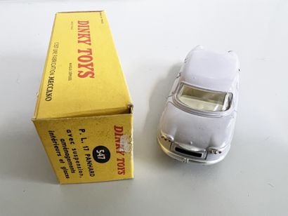null Dinky Toys. PANHARD P.L. 17 1959 light purple / 2. Ref. 547. New in box.