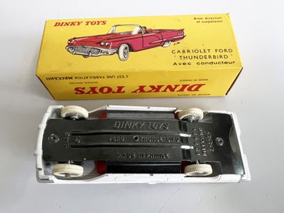 null Dinky Toys. FORD THUNDERBIRD Convertible white / 1. Ref. 555. New (small chips)...