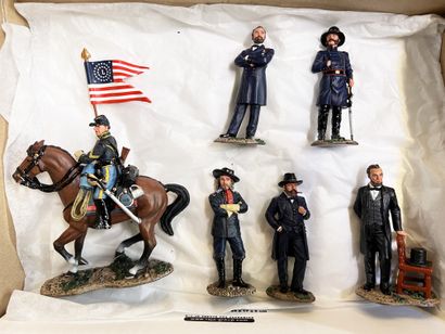null King & Country. Guerre civile Américaine 1861-65. Union. Abraham Lincoln avec...