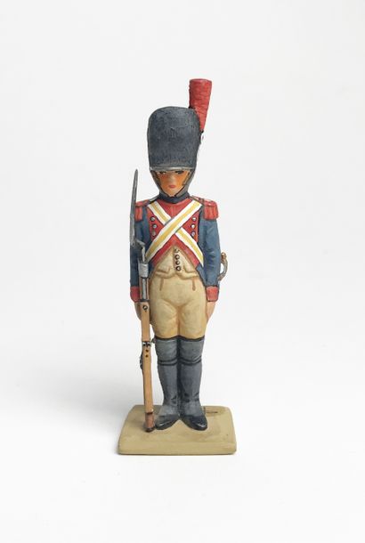null Jean-Pierre FEIGLY. Ier Empire. Gendarme d’Élite à pied (1804-1806). (1 fig...