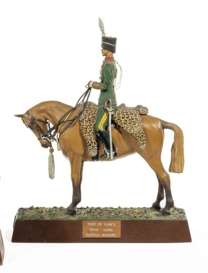 null Armée Britannique (XIXème - XXème siècle). Cavalier hussard. «Duke of York’s...